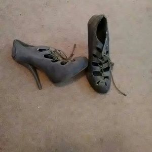 Grey heels